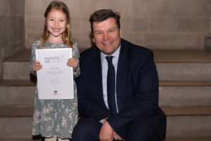 Lyra with James Heappey MP