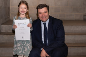 Lyra with James Heappey MP