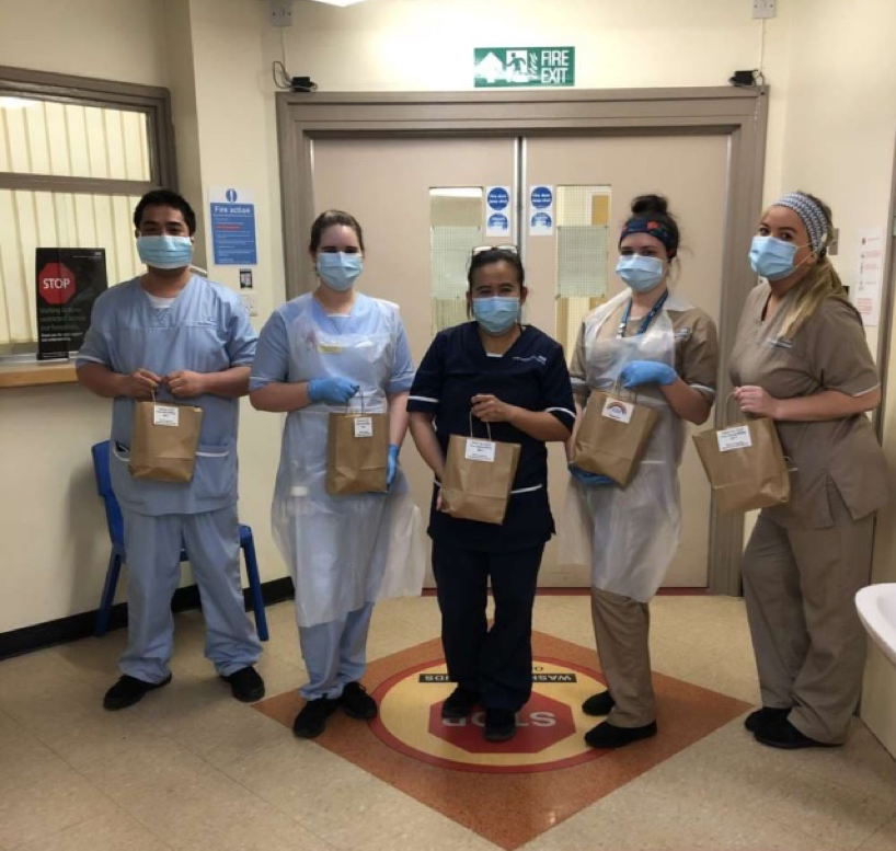 NHS Staff at Sunderland Royal Hospital