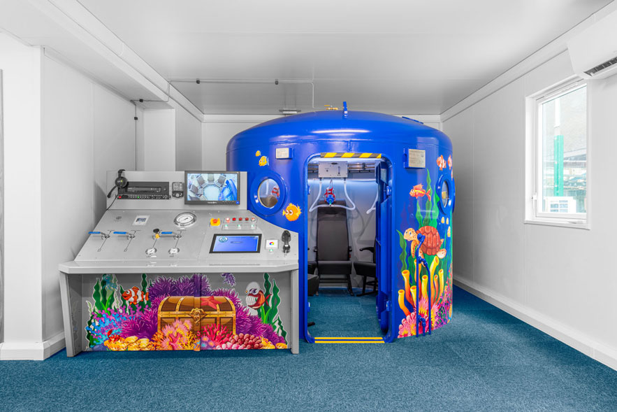 Sarah's funded hyperbaric oxygen therapy unit